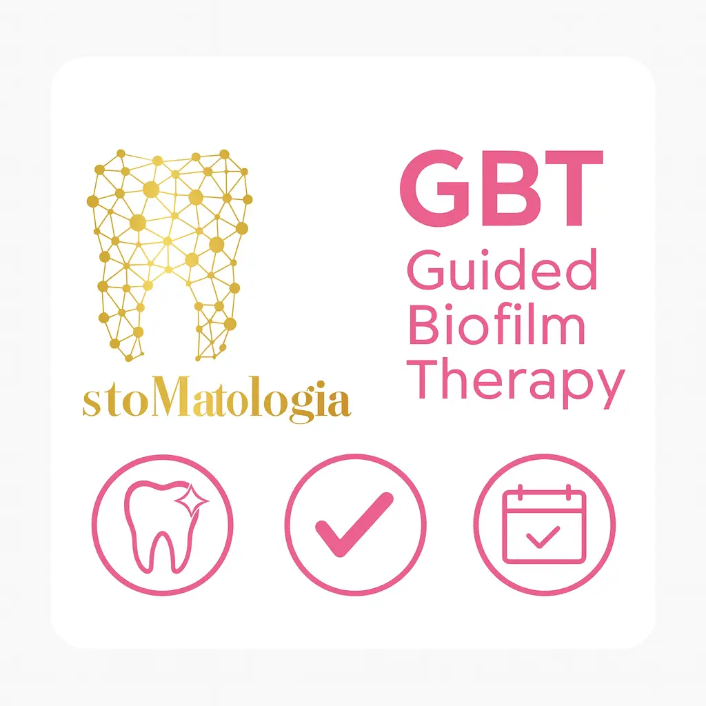 „GBT Stomatologia Marlena Sołtysik-Drebot – nowoczesna higienizacja zębów” „Guided Biofilm Therapy GBT – profesjonalna higienizacja zębów, Stomatologia Marlena Sołtysik-Drebot”