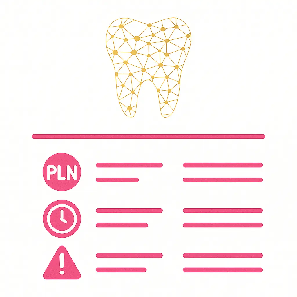 Cennik leczenia stomatologicznego – Gabinet Stomatologia Marlena Sołtysik-Drebot Zawiercie